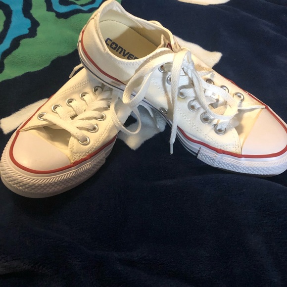 COPY - Women’s White Converse Sneakers - Picture 3 of 5